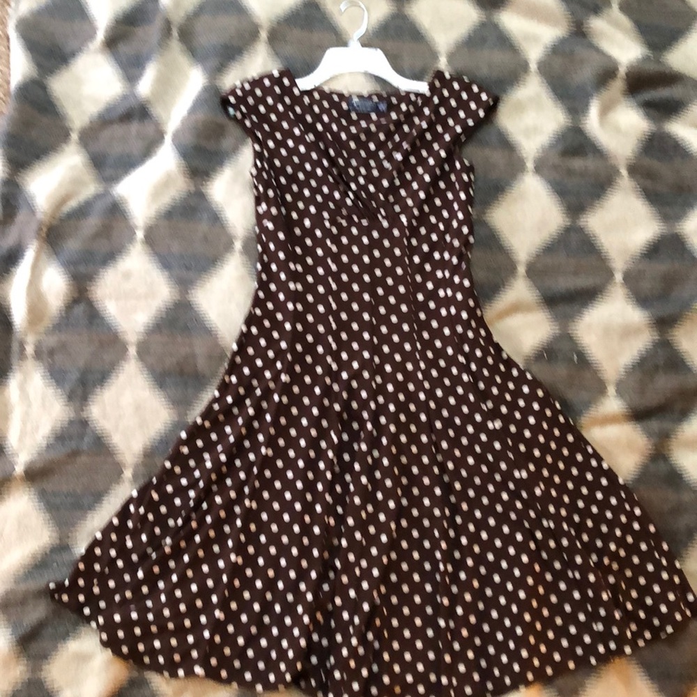 American Living, Pretty Woman capped sleeve dress